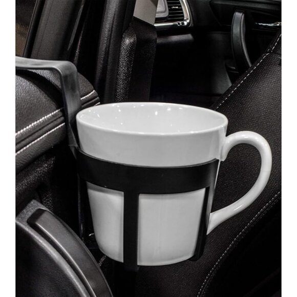Large Plastic Cup & Beverage Holder, Black, 44oz 3.5L, Pack of 2 - Picture 6 of 8